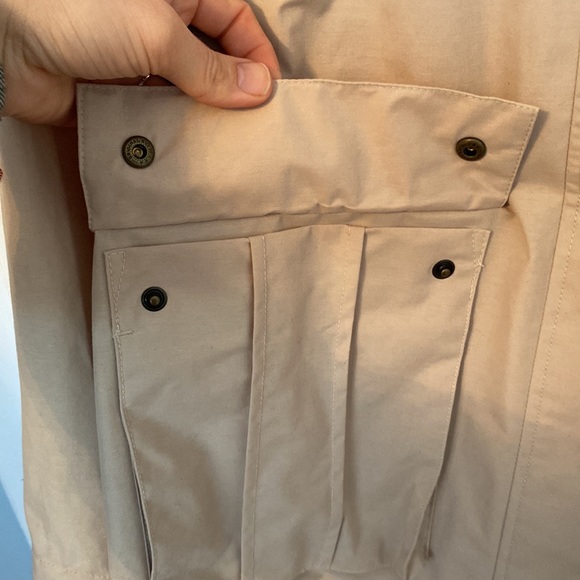 Roots Beige Cotton Military Utility Jacket - Picture 7 of 8